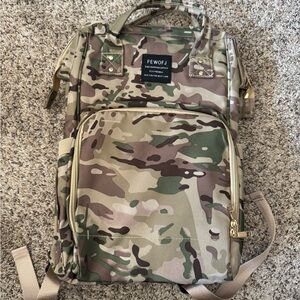 Camouflage Diaper Bag